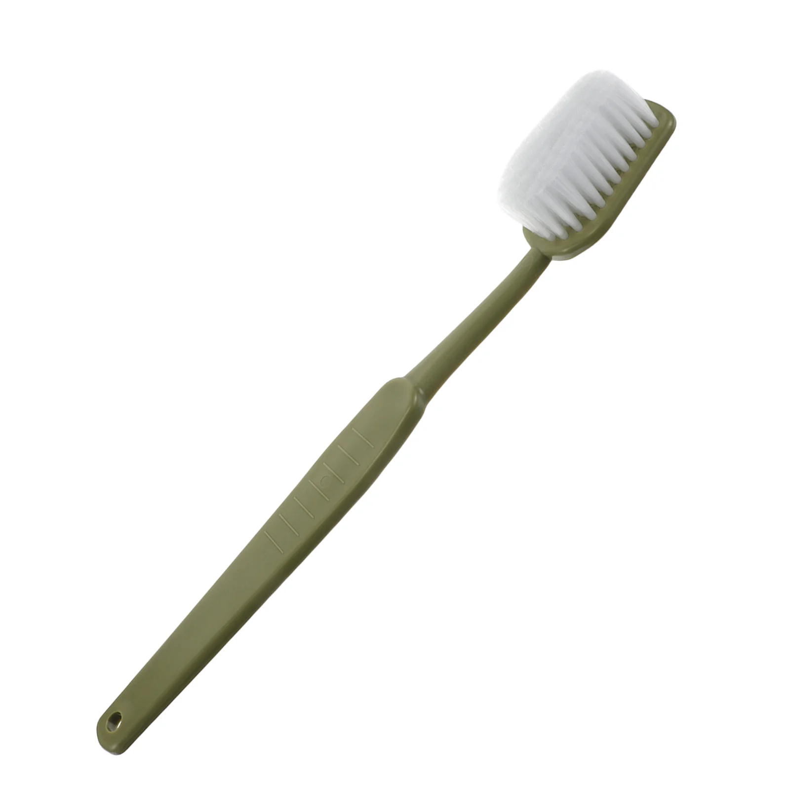 Slick Back Hair Brush Toothbrush Shaped Shower Toothbrushes with Handle for Body Decor