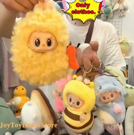 

Cute Set For 17cm Ropa Labubu Doll Clothes Fried Shrimp Convenience Store Labubu Baby Clothes Tempura Seven Mature