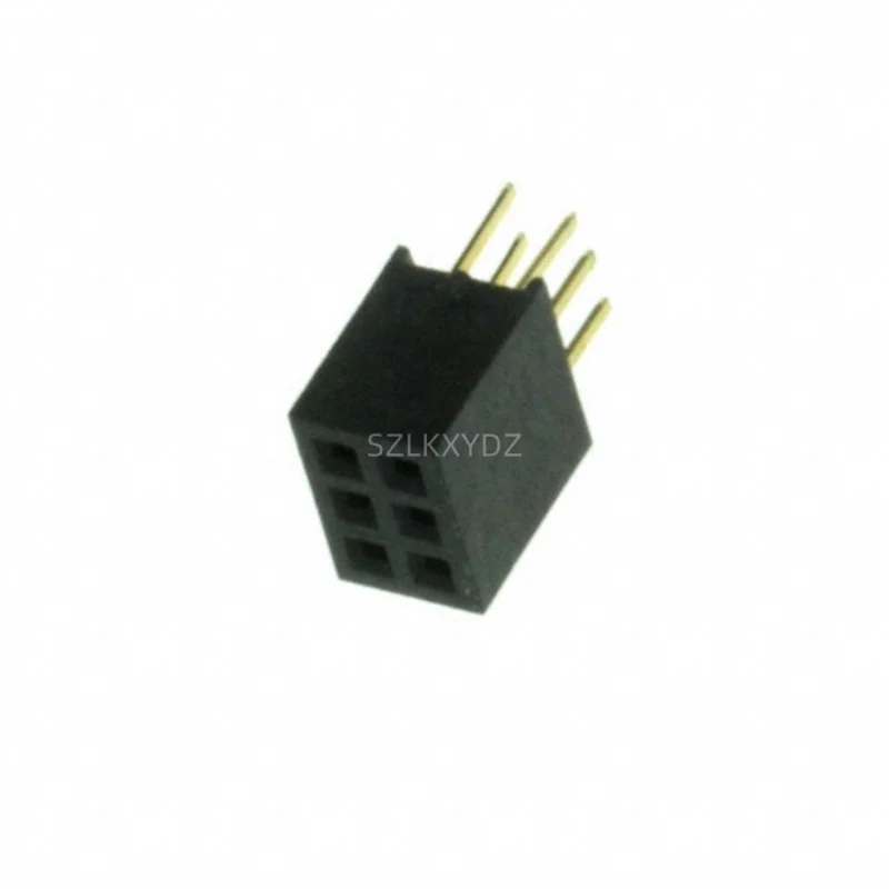 

10 шт./лот 20021311 -00006T4LF P=1,27 мм CONN RCPT 6POS 0,05 ЗОЛОТАЯ печатная плата