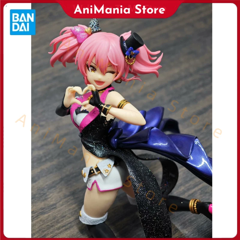 

BANDAI Anime THE IDOLM@STER CINDERELLA GIRLS ESPRESTO-Effect and glitter dress-MIKA JOUGASAKI Repaint ver. Action Figure Toys