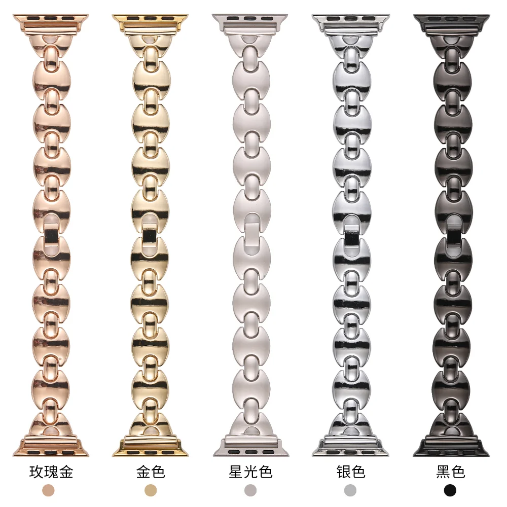 Metal Strap For Ap45mm ple Watch Band 44mm 40mm 41mm 42mm 38mm 49mm Stainless Steel Wristband iWatch Series 8 Ultra 7 6 5 4 3 SE