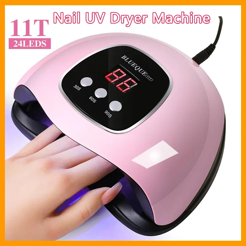 

Nail UV Dryer Machine Professional 24 LED UV Manicure Lamp Home Use Nail Lamp For Drying Polish Varnish With USB Cable
