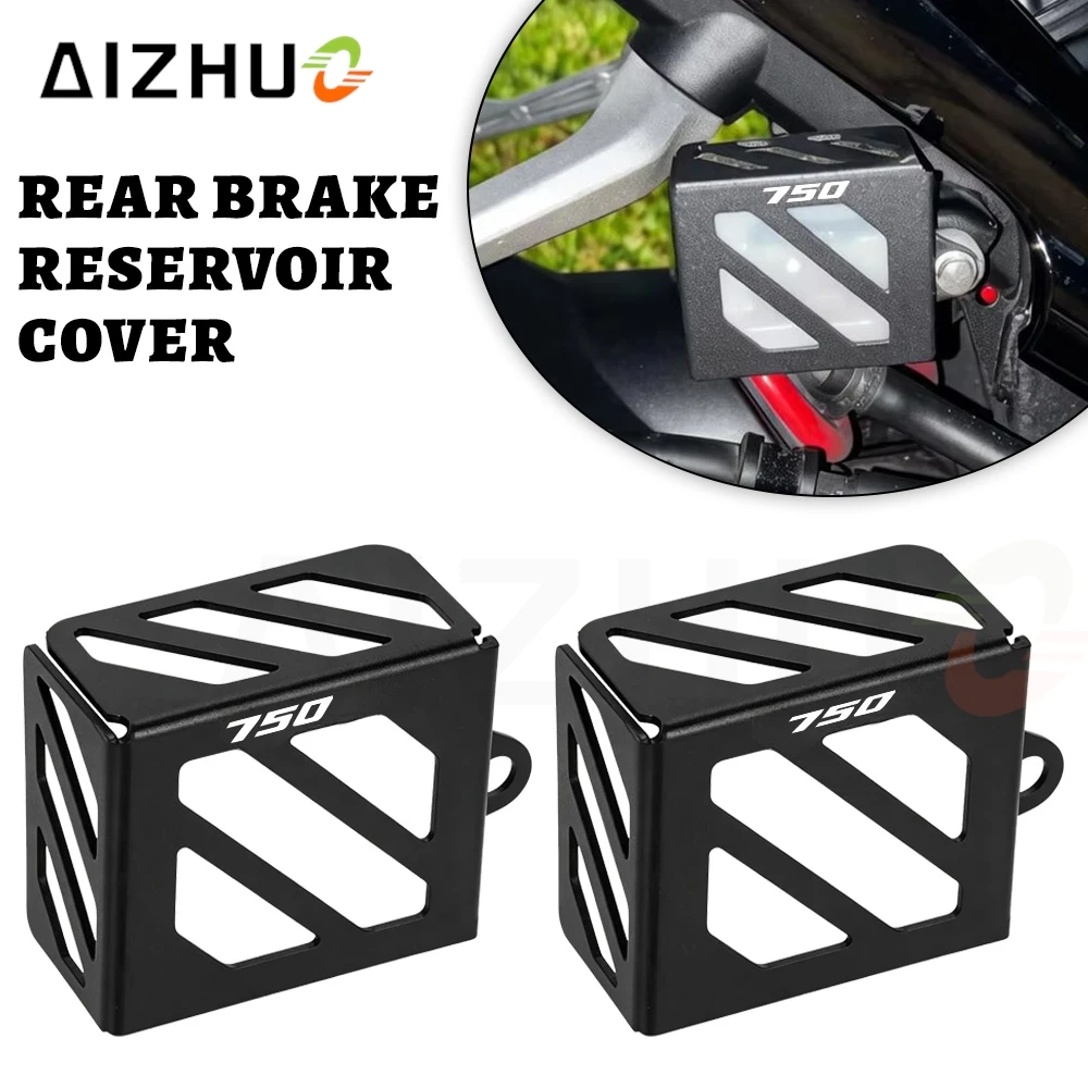 For Suzuki GSX‑S 750 750Z GSX S750 GSX-S750Z GSX-S750 ABS 2011-2023 Rear Brake Fluid Reservoir Cover Guard Protector