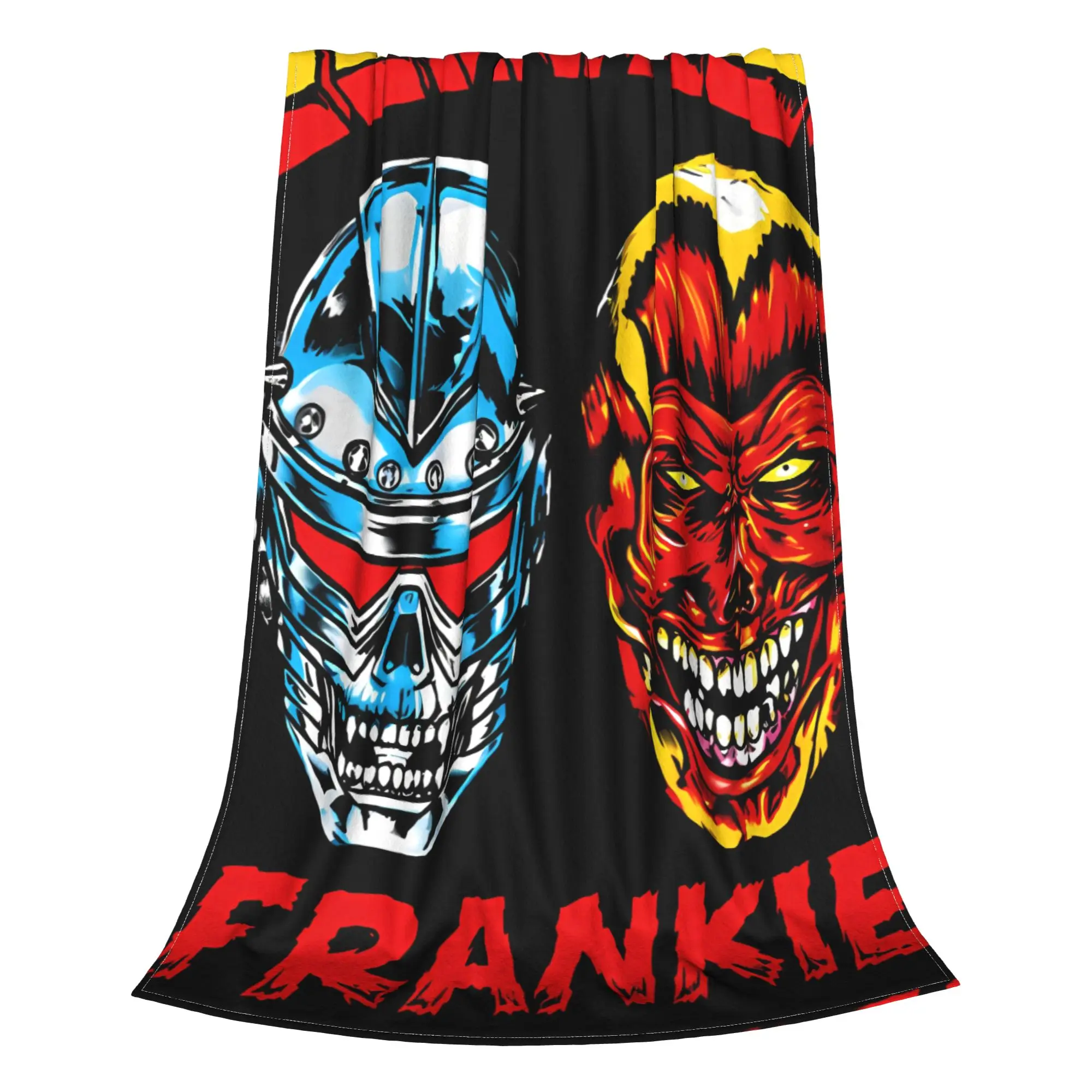 1PC Home Cutecore Underground Rap Czarface Band Blanket Super Cosy Plush Home Living Room Sofa Halloween