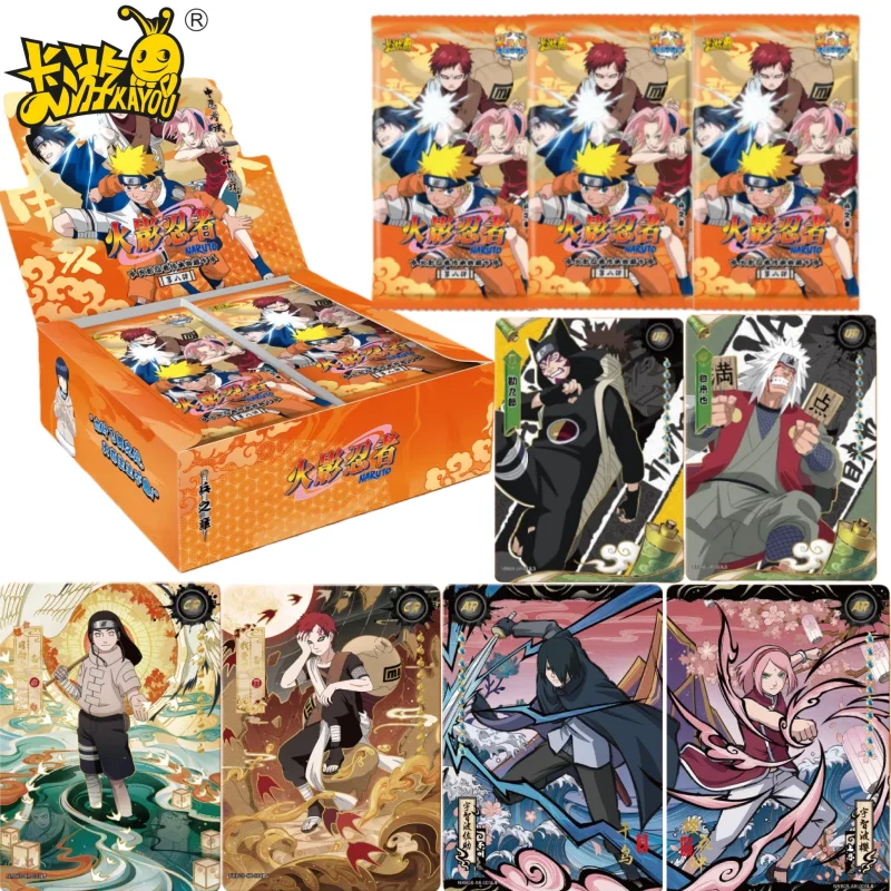 

KAYOU Genuine Naruto Inheritance Collection Card Soldier Chapter Card Eighth Issue Anime Peripheral Toys Flash Card Holiday Gift