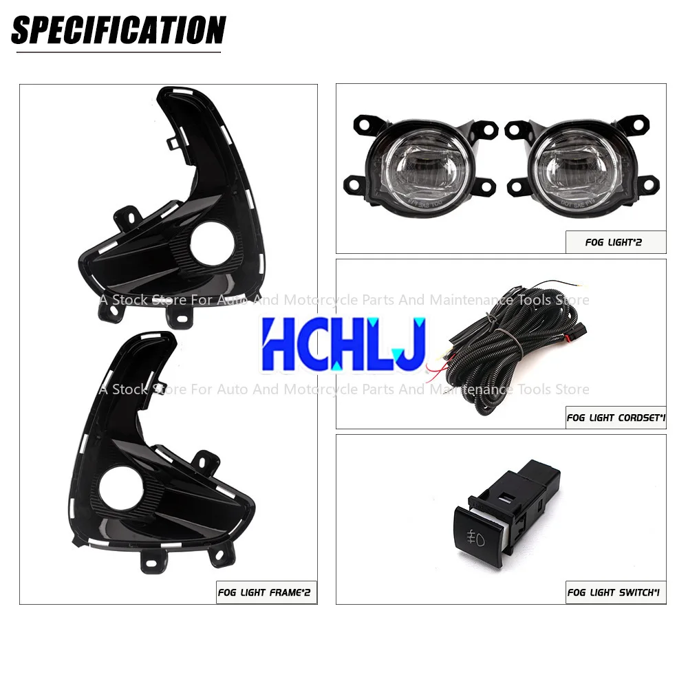 For' Toyota 20/21 new Yaris front LED fog light assembly, anti-fog light, daytime running light, headbar light