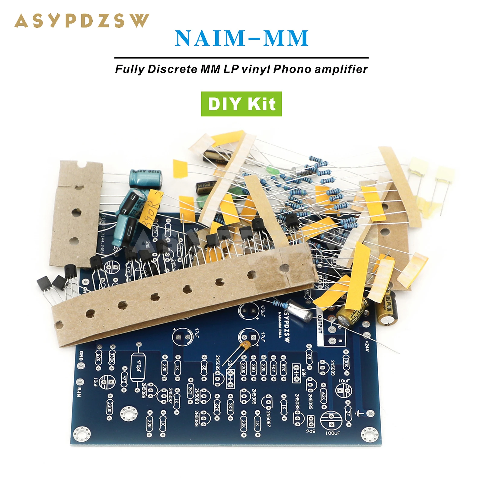 NAIM-MM Fully Discrete MM LP vinyl Phono amplifier DIY Kit/Finished board Base on NAIM circuit