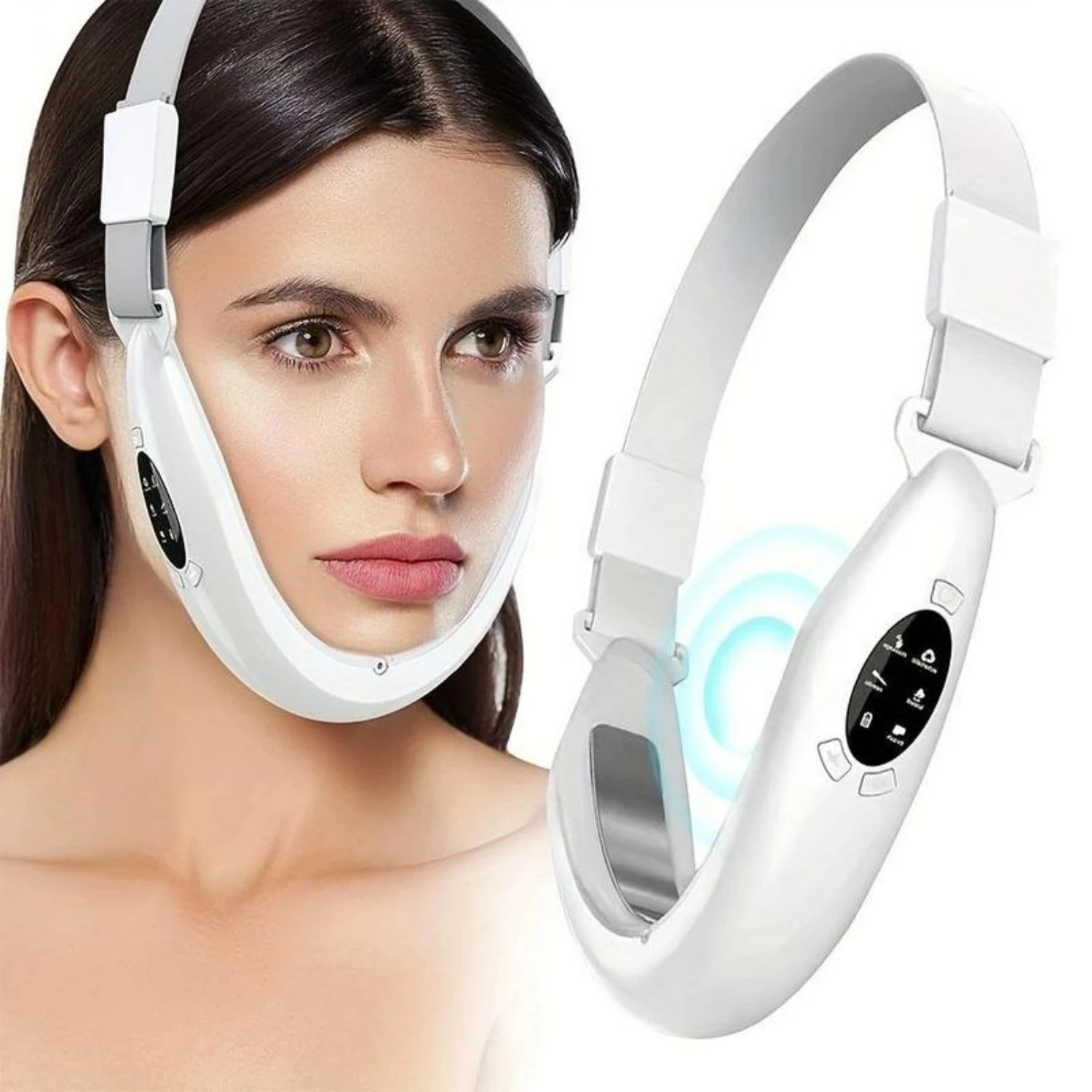 Smart Constant Temperature V-type Facial Massager Beauty Appliance for Spring - Enhanced Facial Beauty Instrument with Vibrating