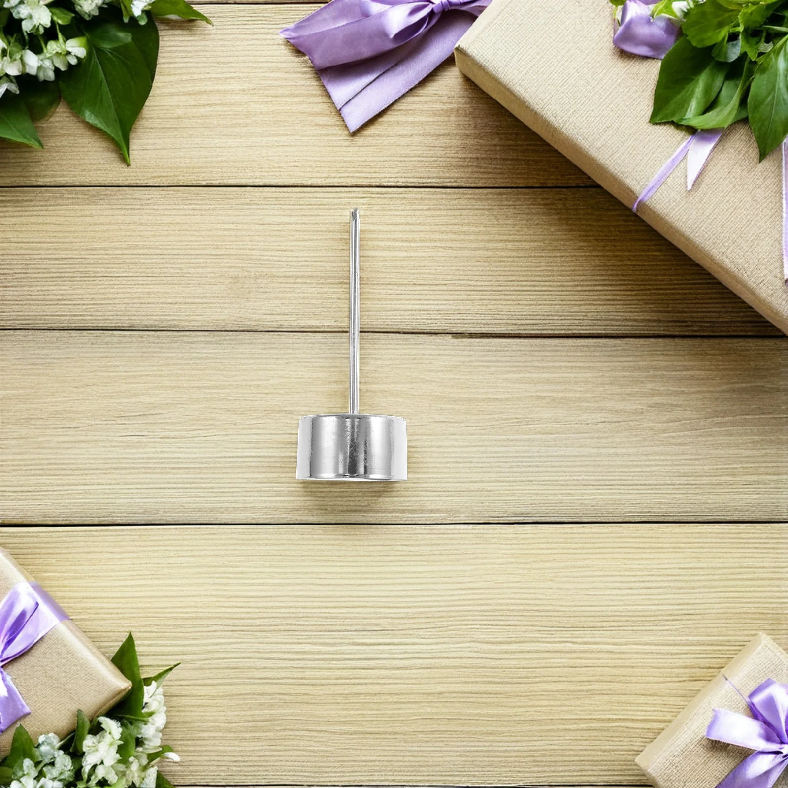 

20Pcs Metal Holder Spike Iron Pillar Candlestick Stable Table Centerpiece Wreath Wedding Party Decor Small Candles Cups