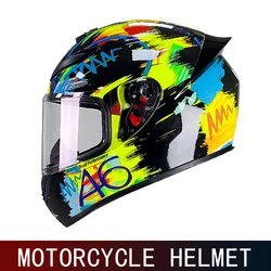 DOT personalized motorcycle full face helmet men and women fashion helmet motorcycle off-road racing helmet retro motorcycle ful