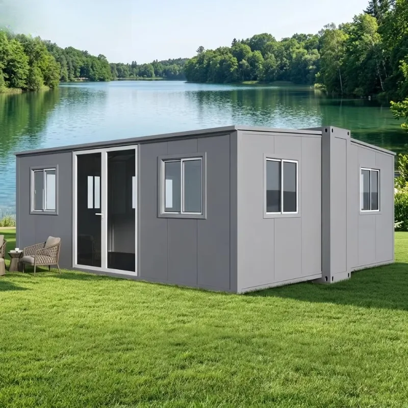 Expandable Prefabricated House with Premium Interior Finish for Mountain View Resort and High End Vacation Customized