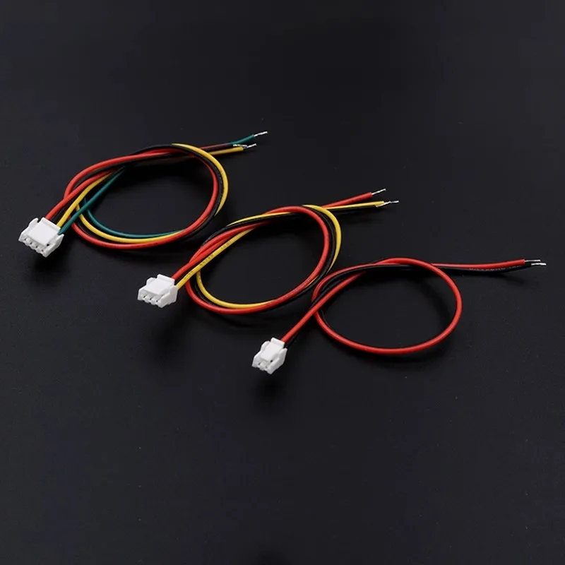 5Pcs GH1.25mm With Latch Terminal Wire 2P/3/4/5/6/7/8/9/10/11/12Pin 15CM Length Single/Double Head 1.25MM Pitch Electronic Wire