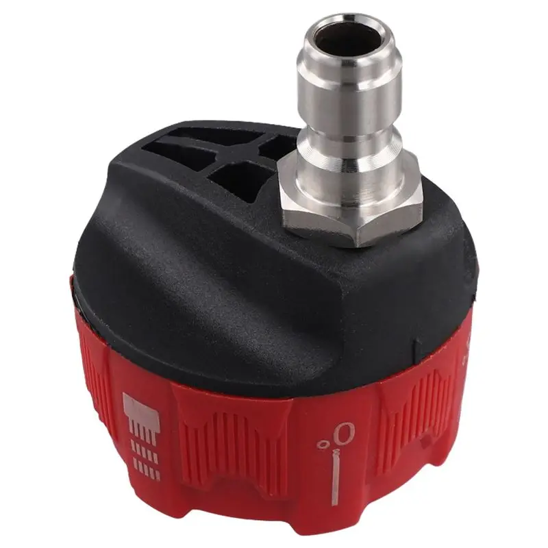 ABMS-High Pressure Washer Nozzle Adjustable Cleaning Nozzles Adjustable Hose Nozzle Quick Connect Male Adapter