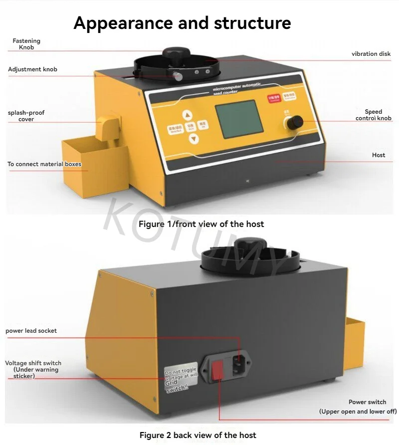 SLY-C Plus Microcomputer Automatic Seed Counter Stable Compact Body For Global Agriculture Testing Equipment Dealers Bulk