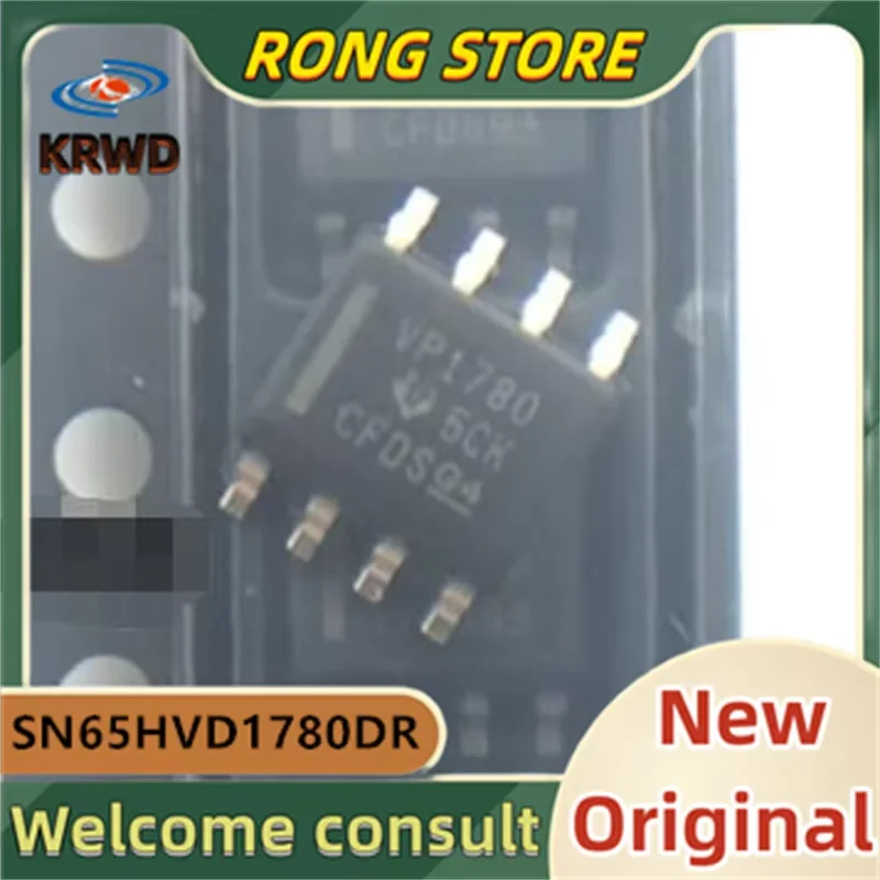 (10PCS)  VP1780 SN65HVD1780 SN65HVD1780DR SN65HVD  SOP-8 New and Original Chip IC