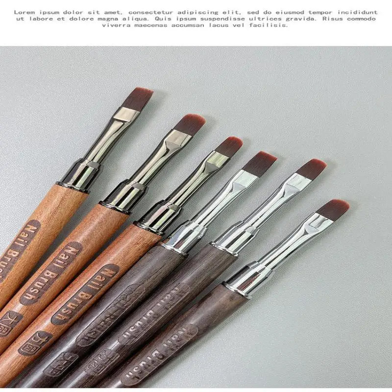 【Superbe】Pinceau de modelage en gel pour ongles, pinceau acrylique pour manucure, outil de construction DIY, stylo professionnel pour faux ongles en gel