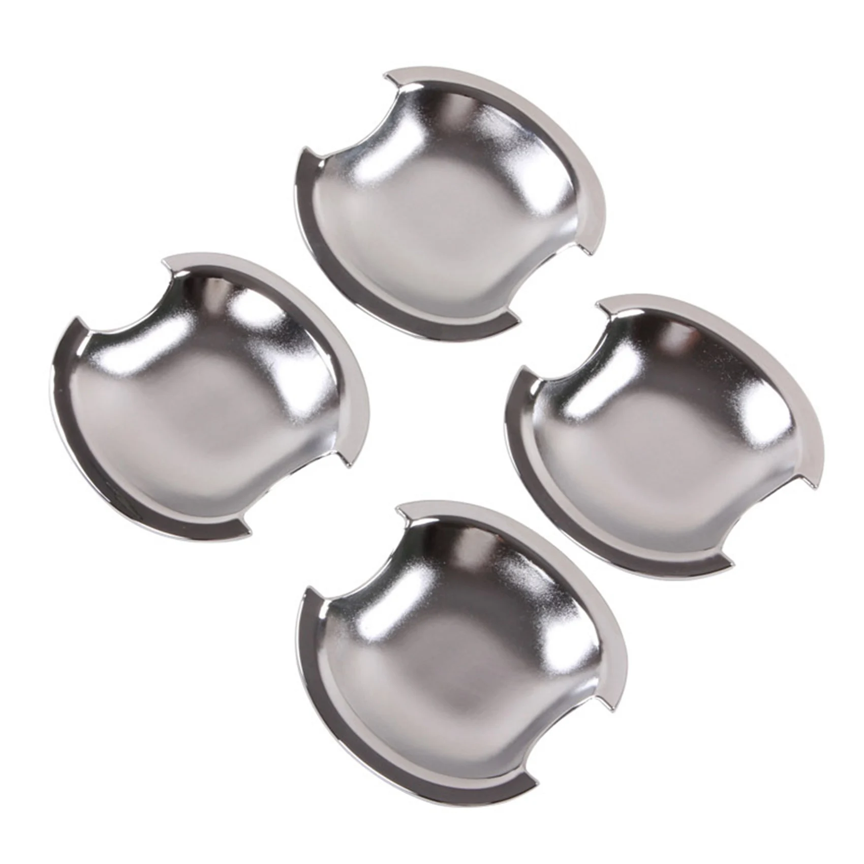 

A61E-Car ABS Chrome Door Handle Cup Bowl Decoration Cover Trim for Suzuki Grand Vitara 2006-2015