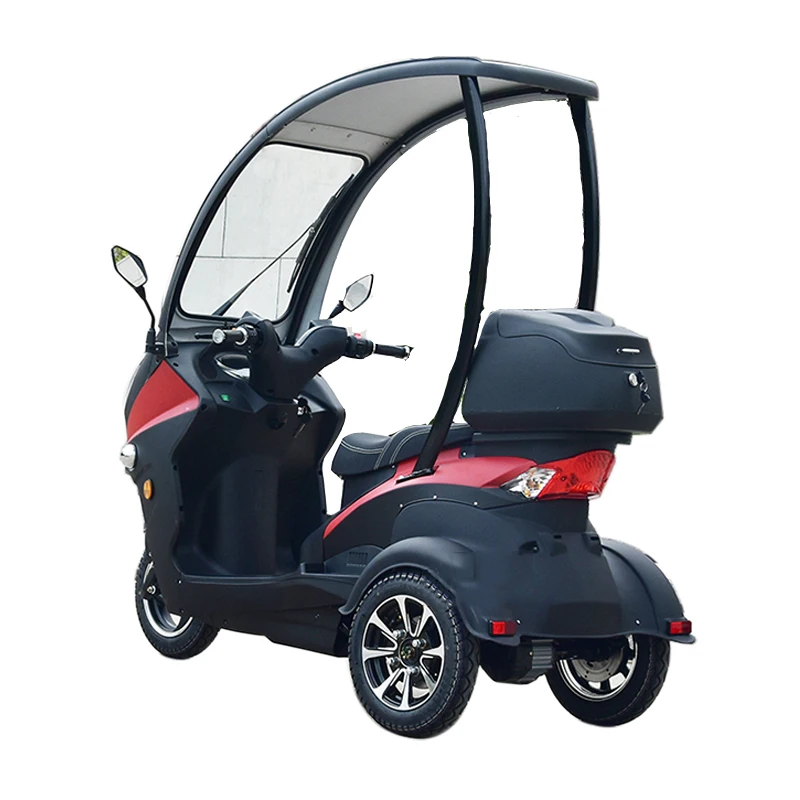 China Manufactures 800W Electric Small Bike Tricycle with 48V Pedal Assistance Open Body Type