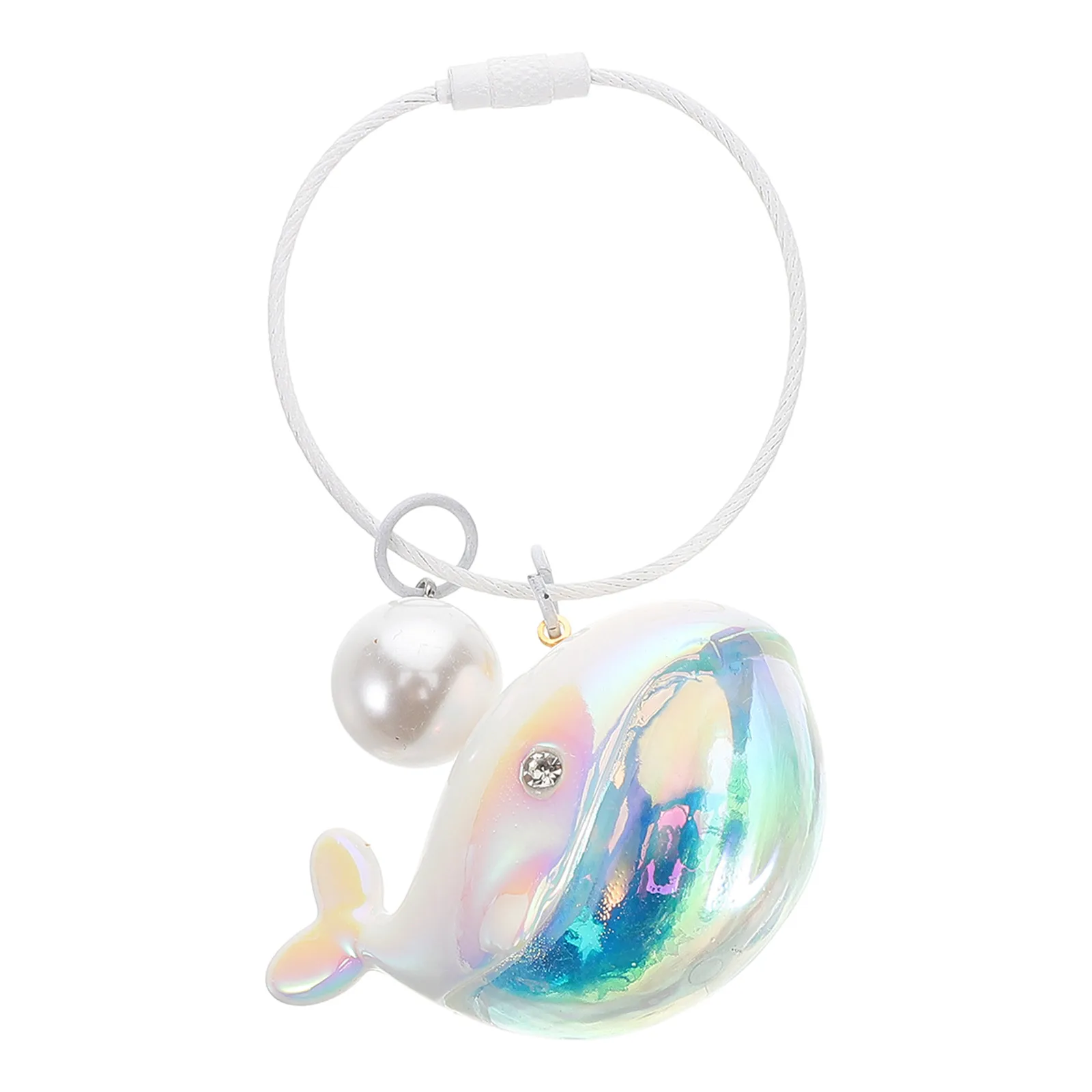 

Creative Keychains Unique Whale Shaped Keychain Cute Cartoon Acrylic Animal Keyring for Bag Backpack Pendant Car Keys