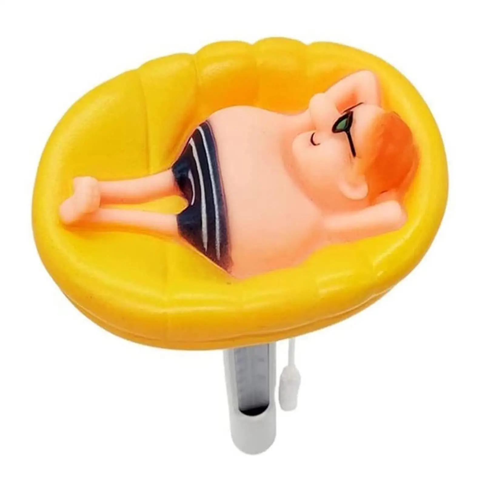 ميزان حرارة الماء لحمام السباحة مع حبل كرتوني متعدد الوظائف وسهل الاستخدام