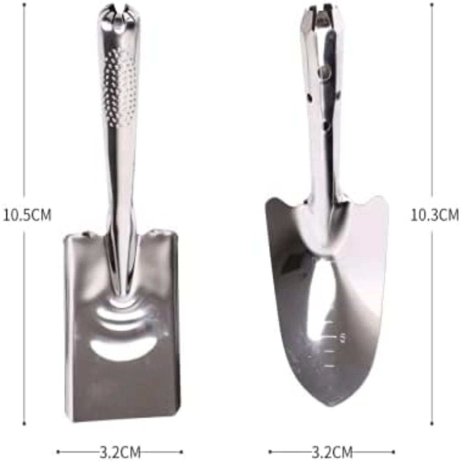 Efficient, comfortable and ergonomic stainless steel shovels for effortless and enjoyable gardening work - Sturdy, compact desig