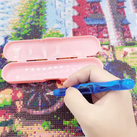 1pc Diamond Painting Pen Box-packed Resin Point Drill Pen Replaceable Point Drill Pen Head Cross Stitch Diamond Moasic Accessory