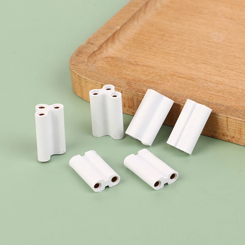 10pcs White Plastic Led Light Fluorescent Connector Seamless Joint Unit Be Used In T5 T8 Tube Lamp 2 Pin 3 Pin Connector Joint