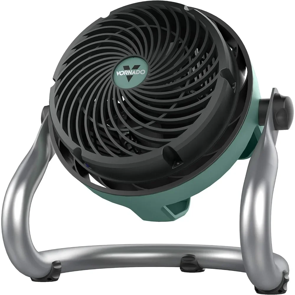 

XMSJ Heavy Duty Air Circulator Shop Fan with IP54 Rated Dustproof and Water-Resistant Motor, Green, Circulator Shop Fan