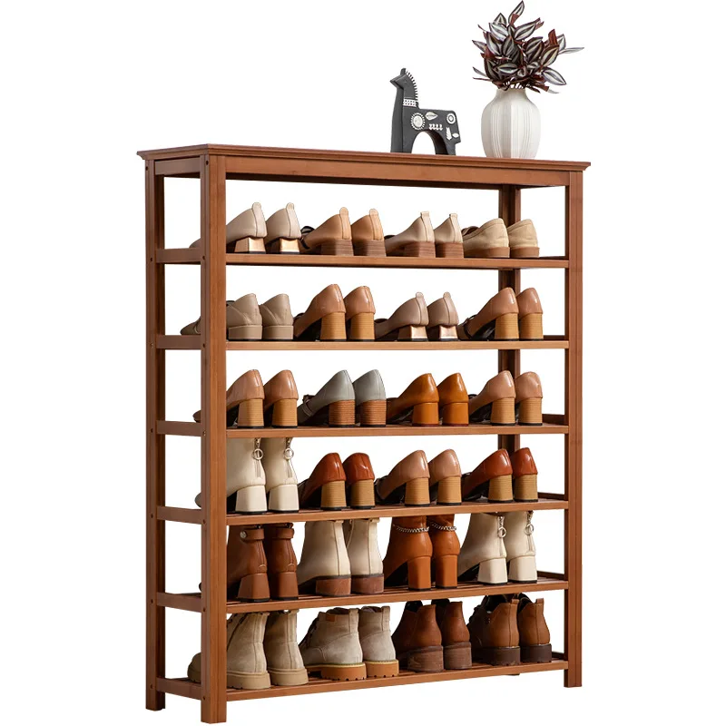 

Shoe cabinet Wooden dormitory covers an area of small, multi-layer dust-proof entry shoe rack at the door