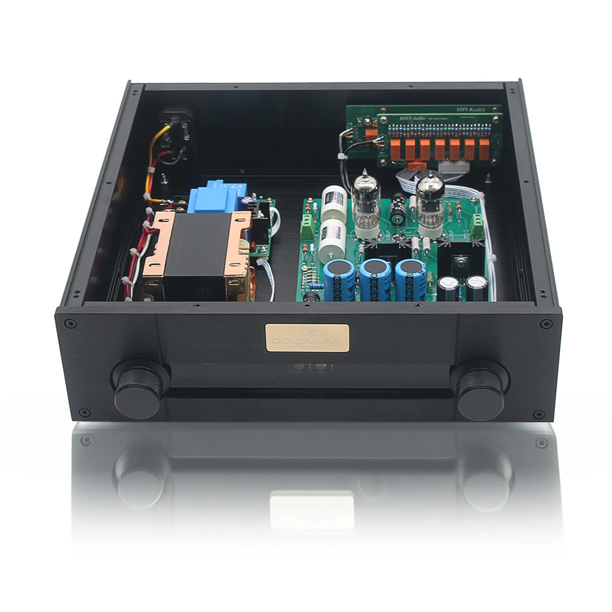 HiFi Stereo 12AU7/ECC82 Vacuum Tube Remote Control Preamplifier Clone Conrad Johnson PV12 Circuit