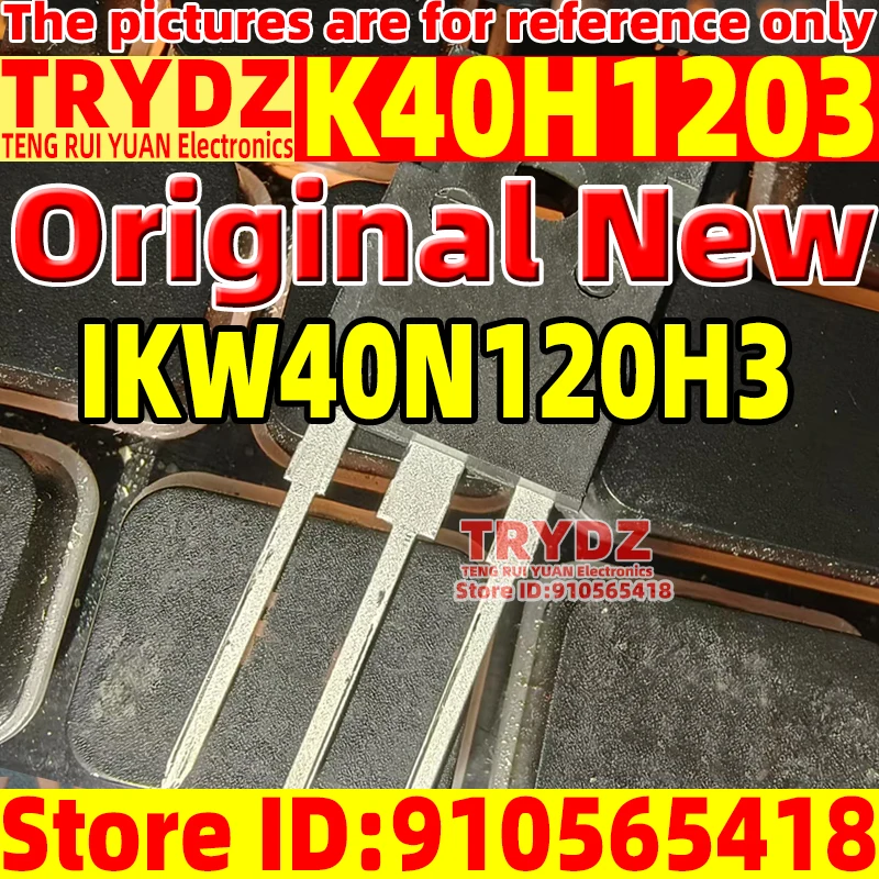 5-1pcs Original New K40H1203 IKW40N120H3 Inverter power transistor 40A1200V
