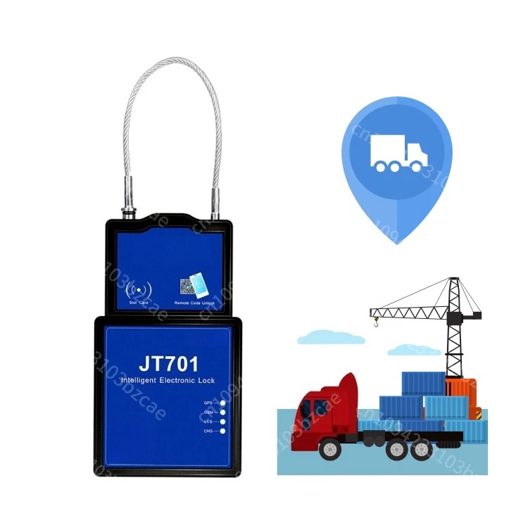 

Remote Control GPS Smart Lock JT701 for Cargo Monitoring & Theft Prevention
