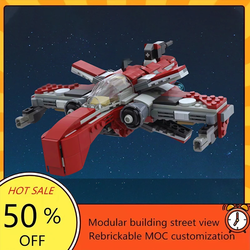 

435PCS Popular Space War Movie Model MOC Building Bricks Spaceship Modular Technology Gifts Holiday Assemble Children Toy Suit