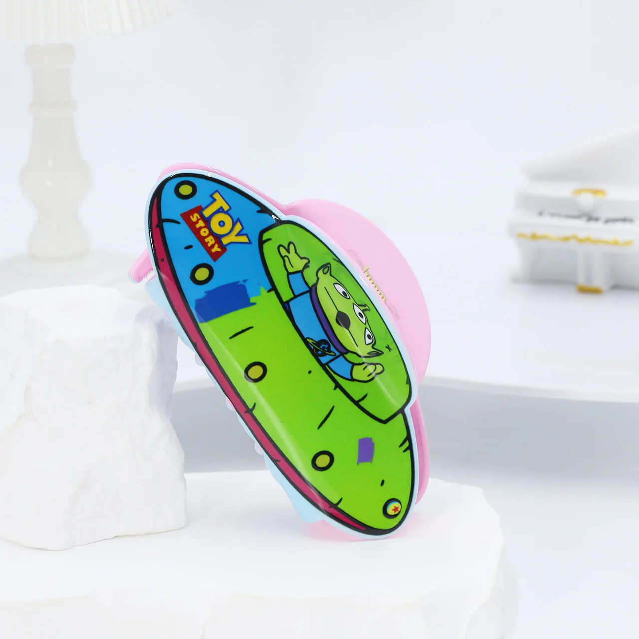 Spinki do włosów z serii Disney Three-Eyed, praktyczne spinki do włosów na co dzień, urocze i słodkie akcesoria do włosów, dekoracyjne nakrycie głowy do cosplayu.