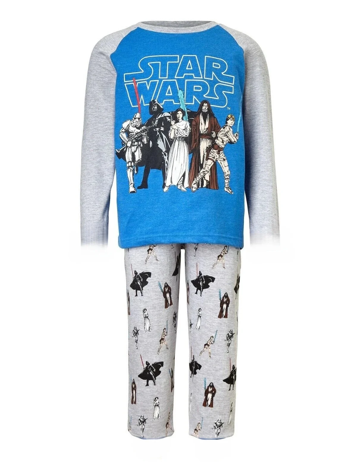 

Новейший хит продаж: комплект с длинными рукавами и брюками в стиле Star Wars для детей, мужчин и женщин, научно-фантастический ретро-костюм для космических боев