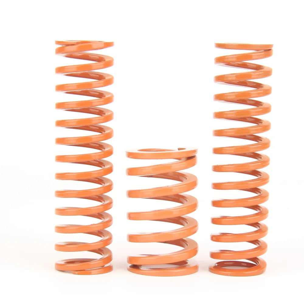 Length 125-175mm Outer Diameter 17-52mm Orange Spiral Stamping Compression  Spring  Coil Spring SWS Series Section