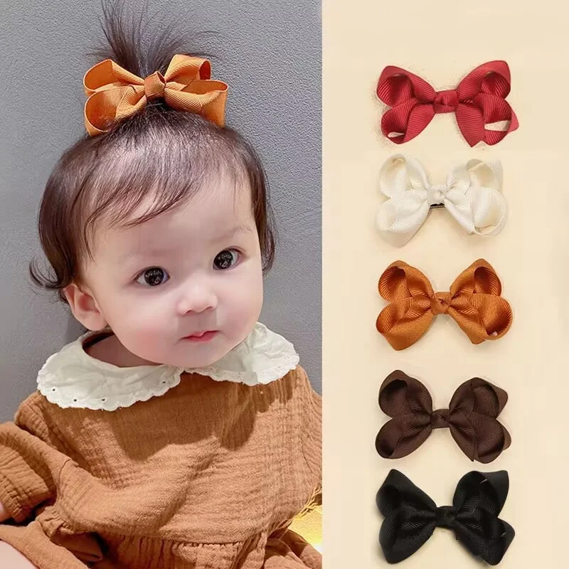 

New Kid Baby Hair Accessories Hair Pins Bowknot Candy Style Hair Clip Child Hair Grips Barrettes Hairwear Wholesale Store