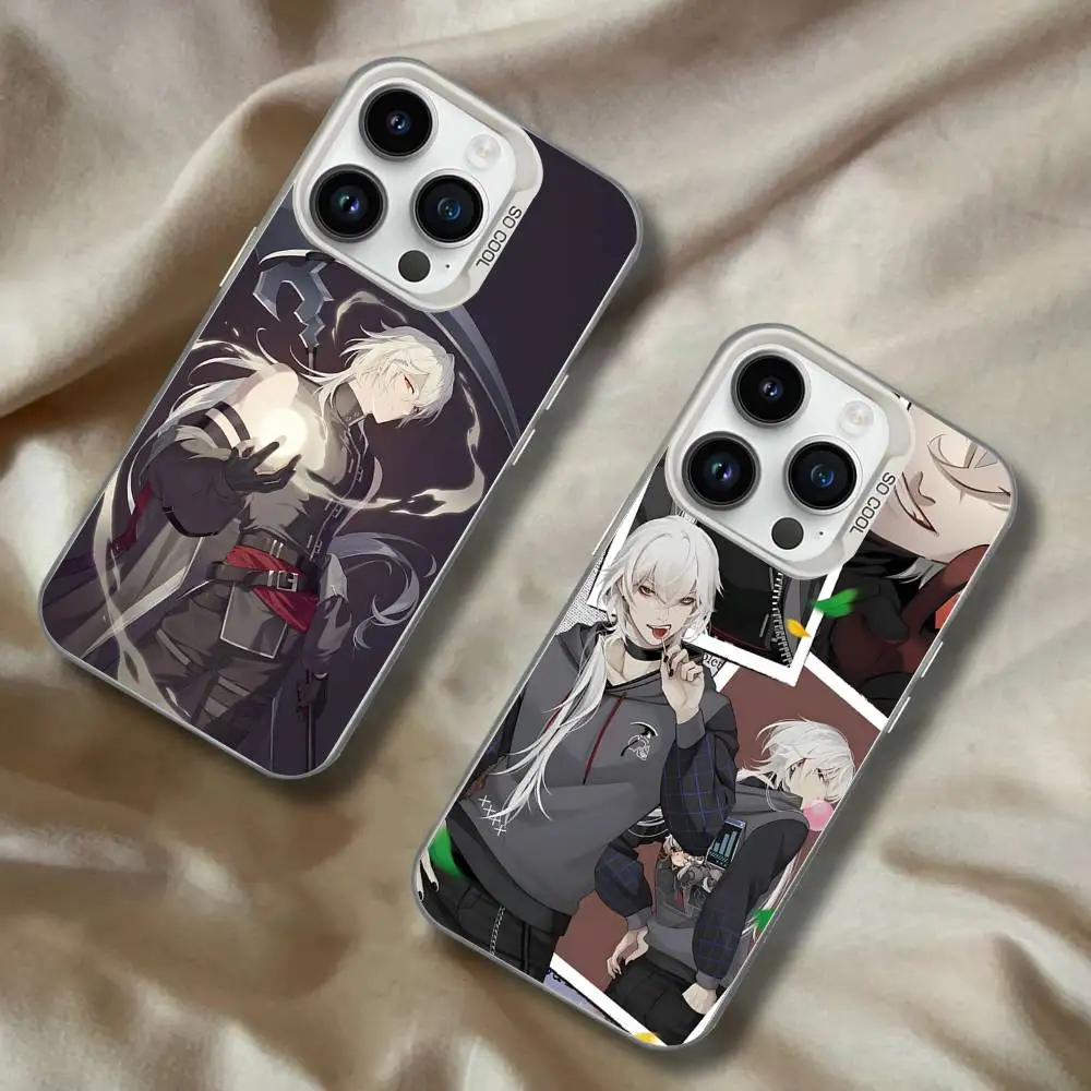 

A D-Date with D-Death For iPhone 17,16,15,14,13,12,11,Mini,Pro,E,SE4,XS,MAX White Shockproof Candy Matte Cover