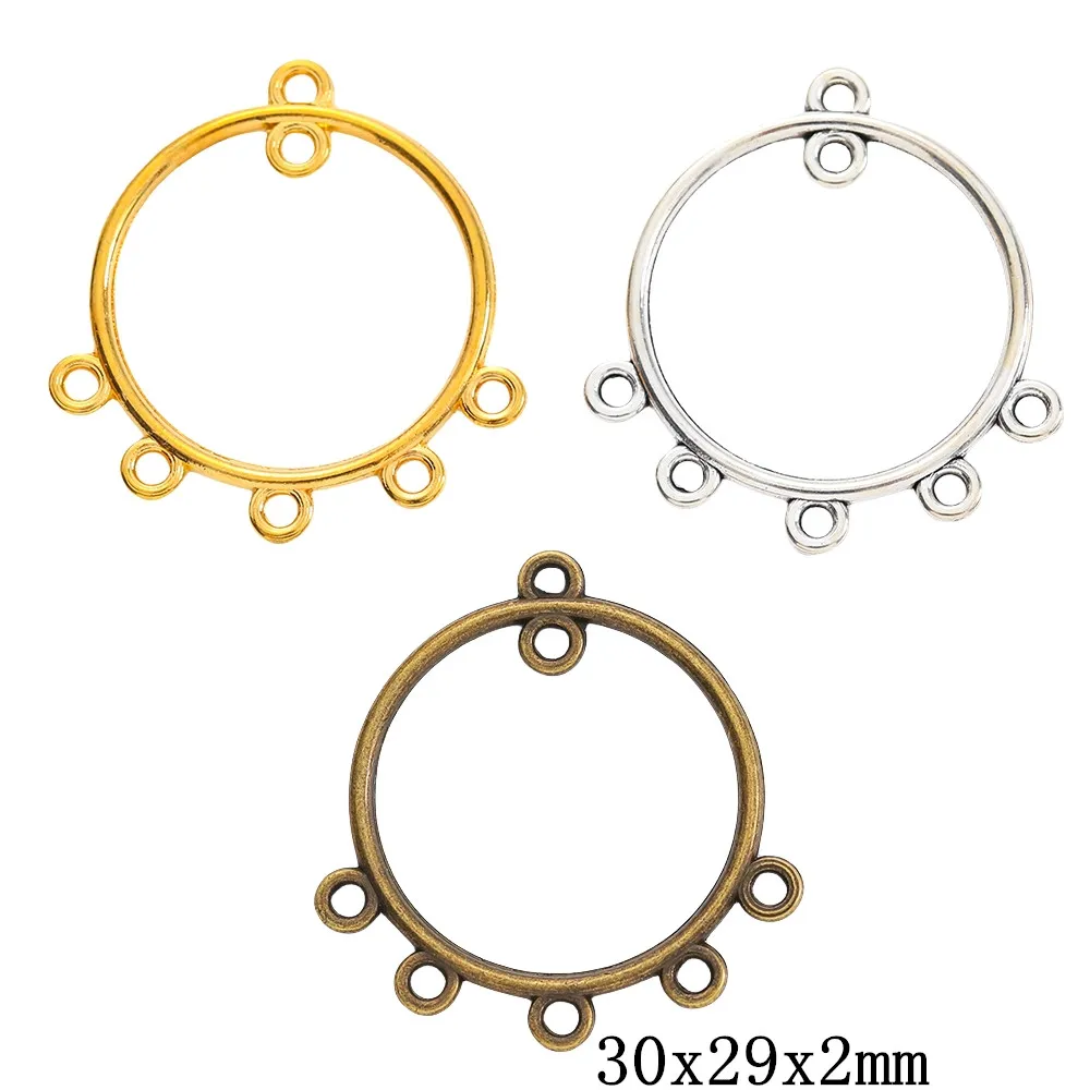 

40pieces (Connector) vintage zinc alloy charm metal pendant DIY jewelry discovery making accessories2718