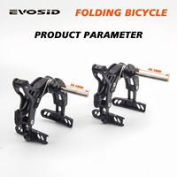 EVOSID Road Bike C Brake Carbon Fiber Ultra-Light 142g High-Strength Caliper Clamp for 700C Racing/Training Bike​