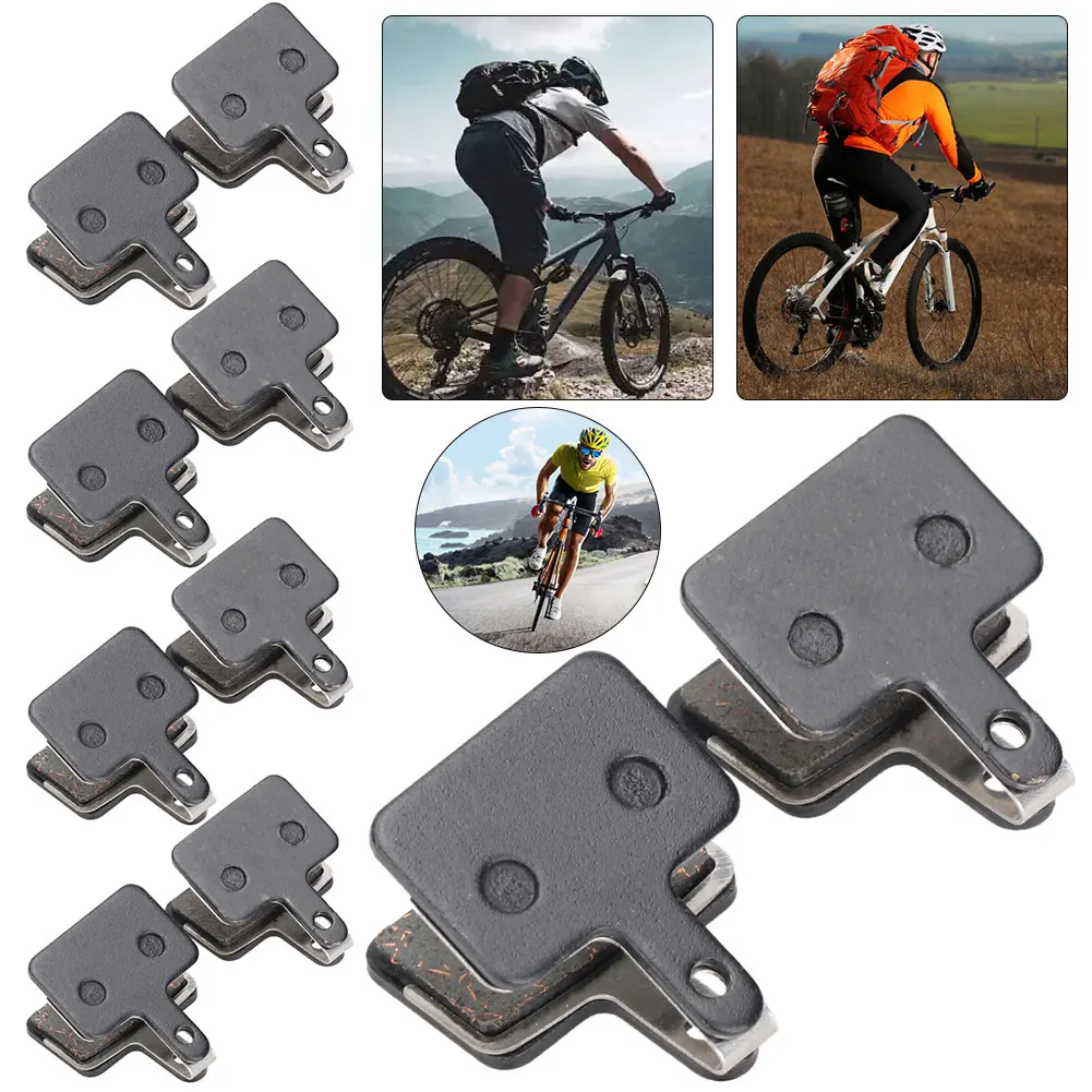 2-10Pair Resin MTB Bike Disc Brake Pads Cycling Bicycles Part for SHIMANO M375 M445 M446 Replacement Accesssories