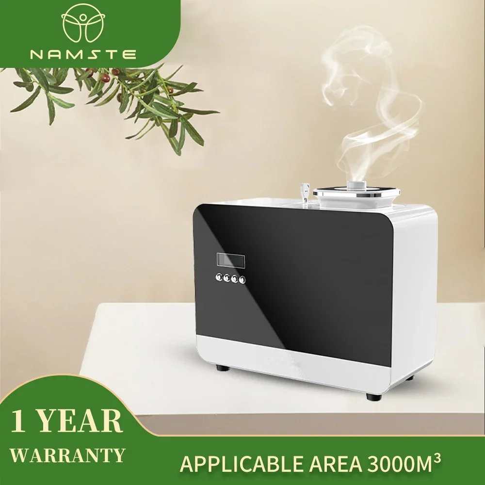 Namste Hvac 3000m³ Aroma Essential Oil Diffuser Electric Aromatic Oasis Smart Timing Fragrance Diffuser Home Freshener Device