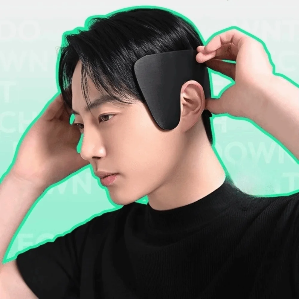 

Водонепроницаемая заколка для волос с бакенбардами, защита от деформации, профессиональная, простая в использовании, гладкий инструмент для укладки бакенбардов, антистатическая укладка волос