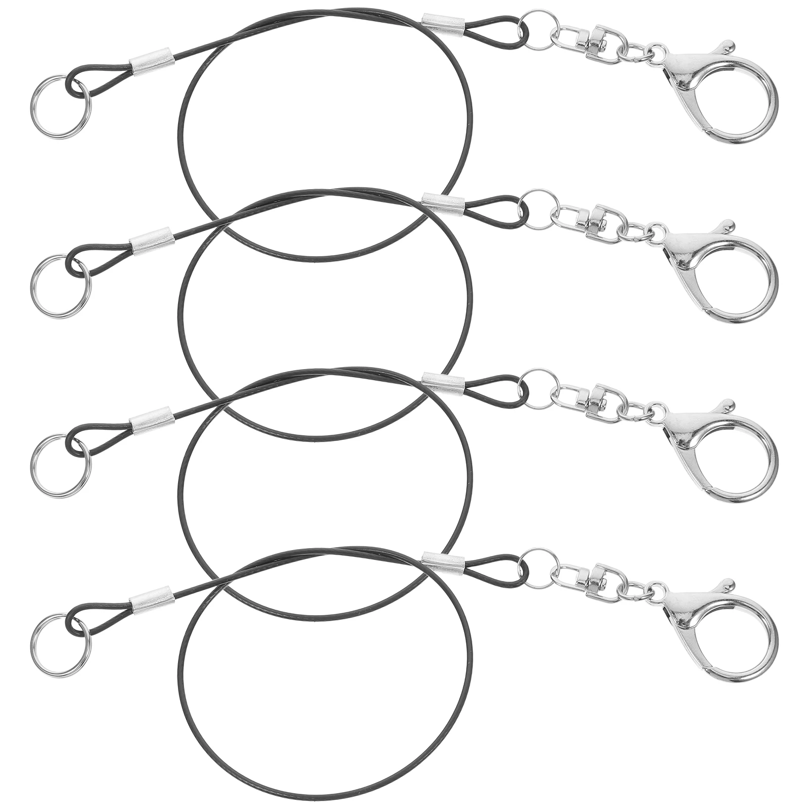 

4Pcs Pen Lanyard Strap Stylus Pen Holder Tether Loop Replacement Portable Rope Clip Multi-Purpose for Office Outdoor