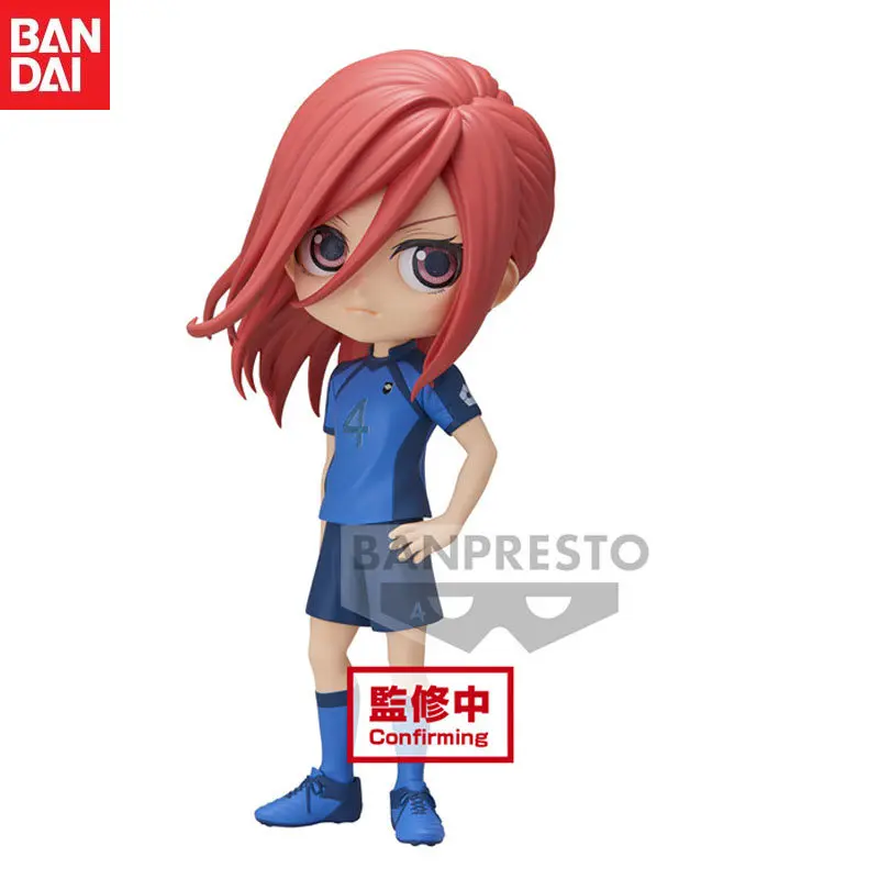 In Stock Bandai Original Q Posket Blue Lock Chigiri Hyoma Anime Action Figure Model Children's Gifts