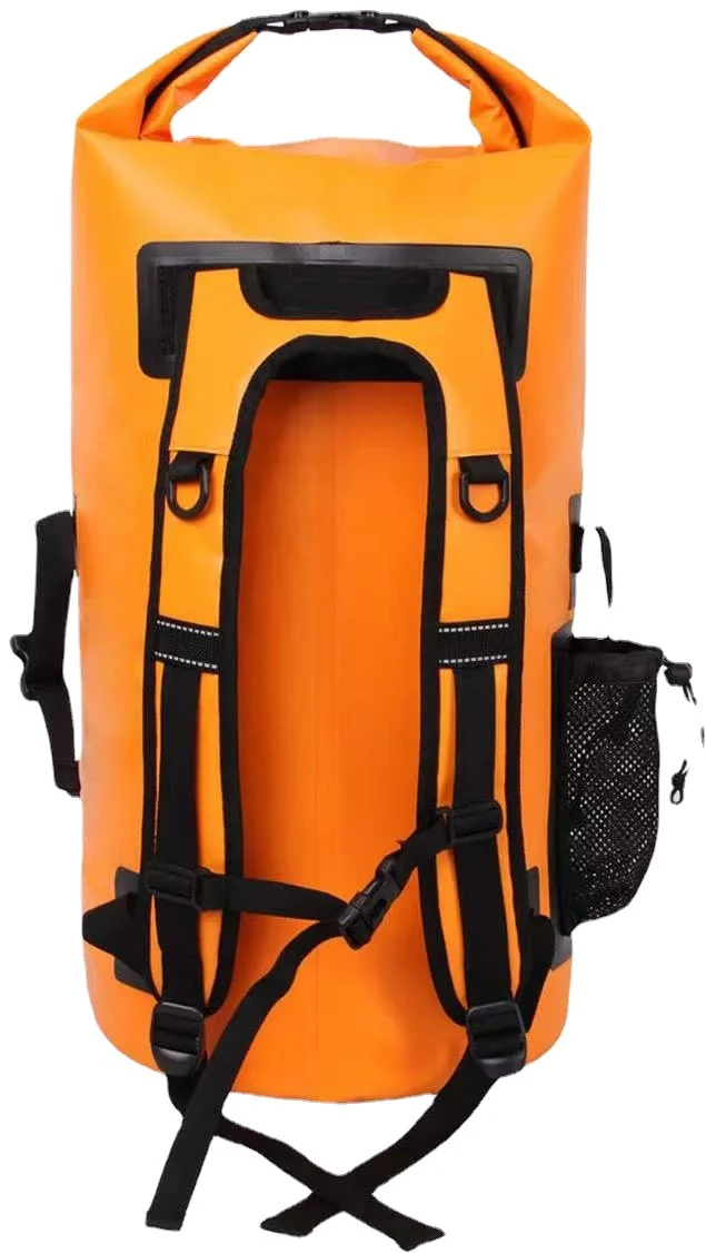 Cooler Box Hiking Kayaking Fishing Swimming Inflatable Backpack Cooler Dry Waterproof Bag Phone Holder 30L Capacity 5-Day Cans