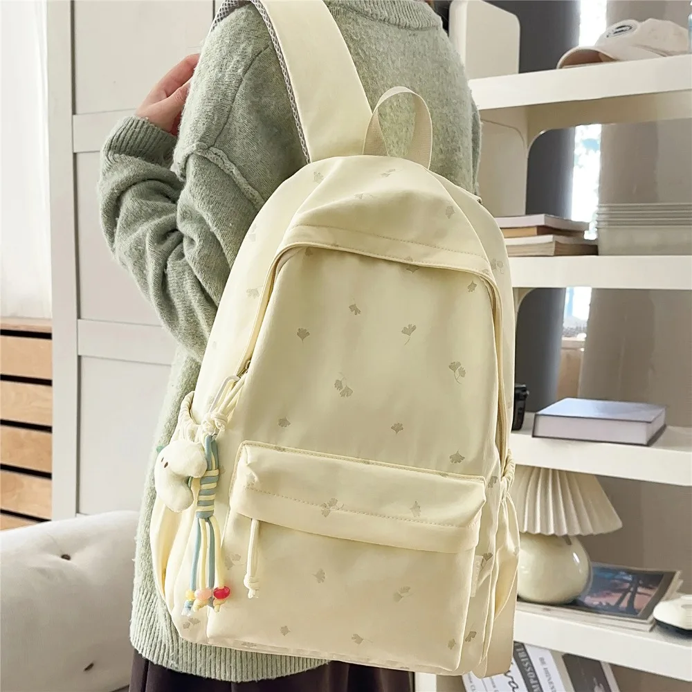 

Ins Simple Junior High School Student Sweet Wind Female Cute Campus Wind Leisure Bag Small Fresh Backpack Multi-function