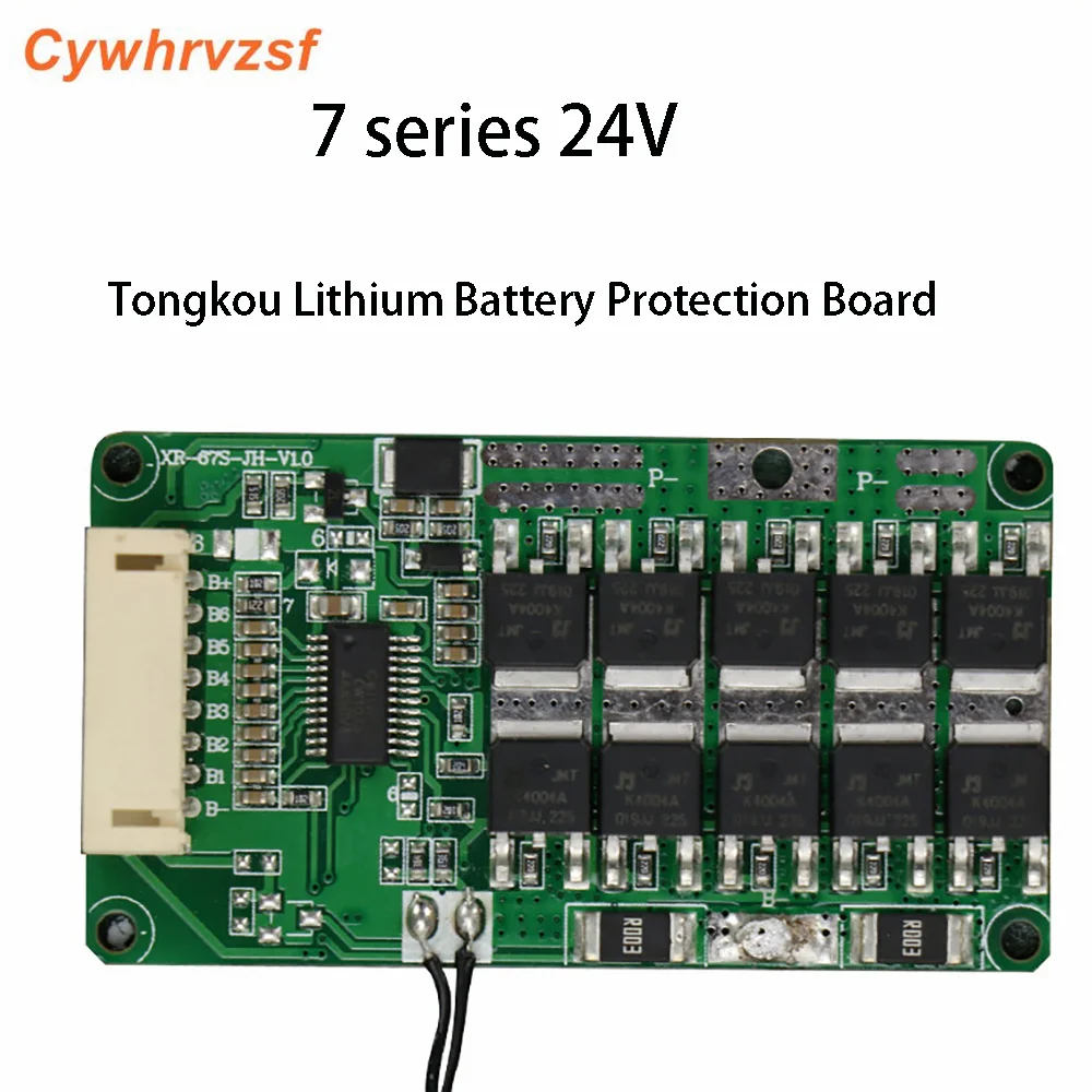 Balanced BMS 7S 24V 15A 20A 25A 18650 Li-ion Battery Packs Charge Board Equalizer with NTC Temperature Protection For Escooter