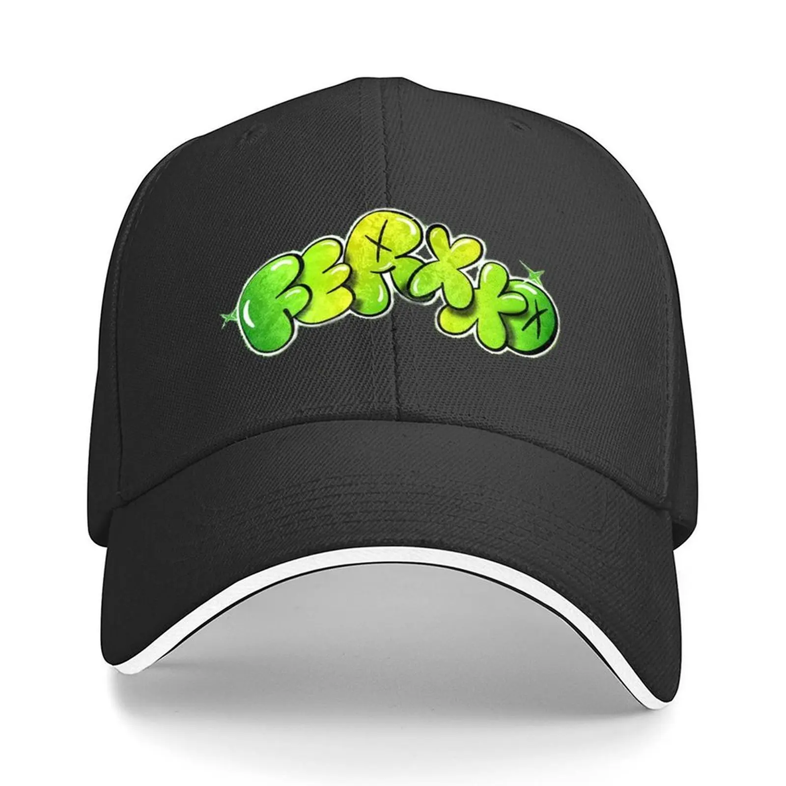 

FERXXO LOGO FEID MOR T-SHIRT <3 Baseball Cap Hip Hop Visor birthday Caps For Men Women's