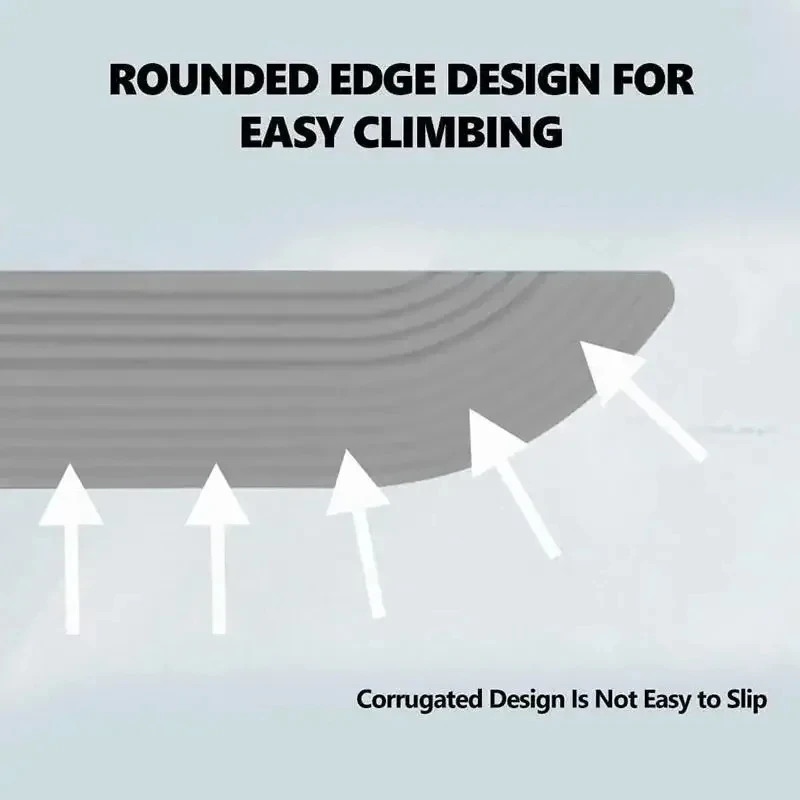 Adaptation Threshold Anti-Collision Strip Step Ramp Climbing Mat  For XiaoMi Roborock iRobot Roomba Vacuum Cleaner Robot parts